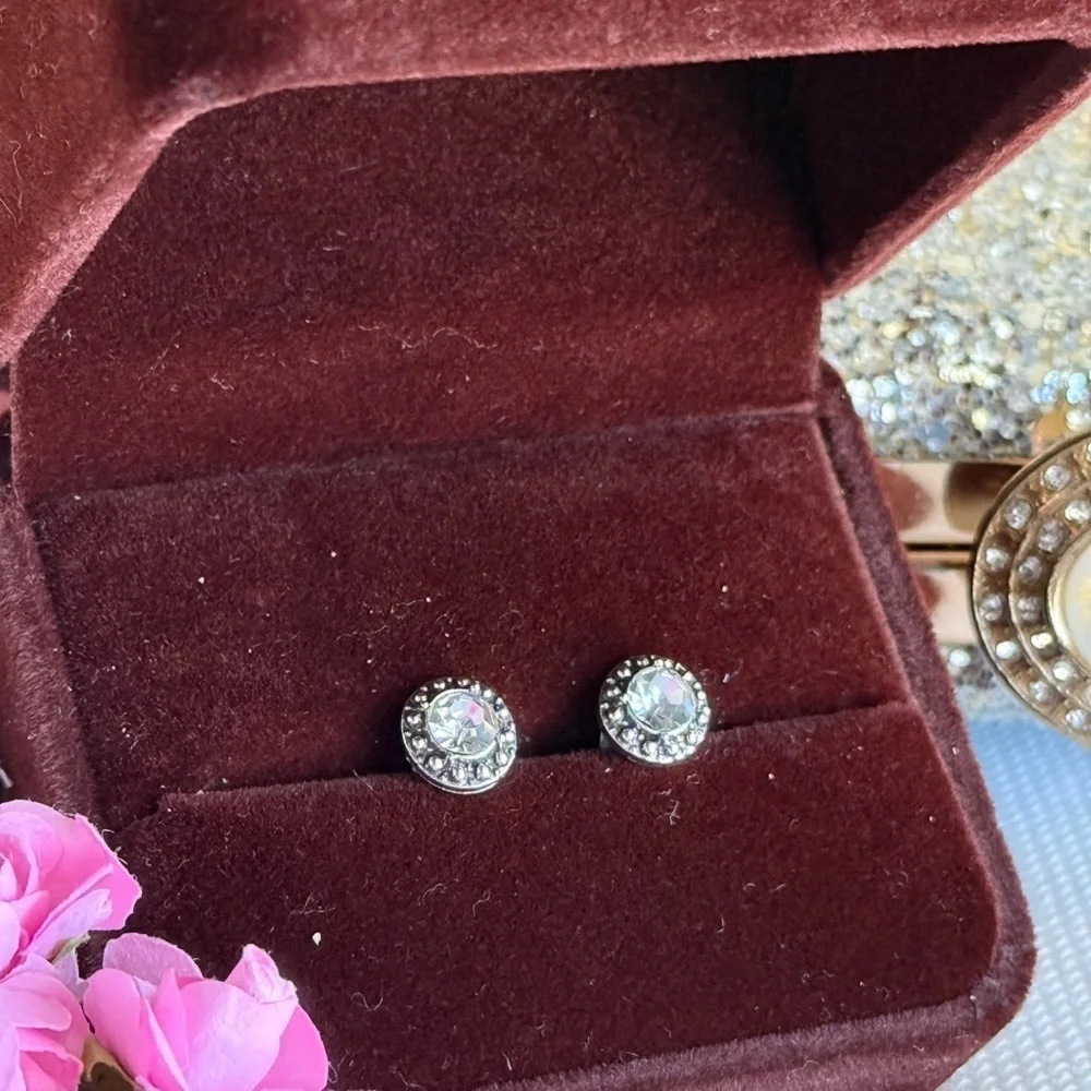 Silver Tone Fashionable  Casual Earrings